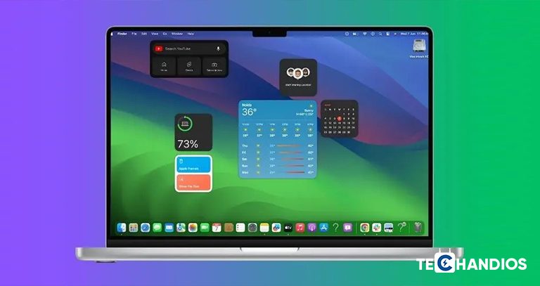 Widgets of MacOs - Techandios